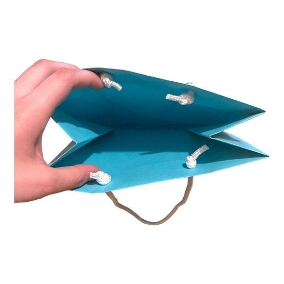 Authentic Gift Wrapping Empty Tiffany & Co. Shopping Bag 8”x9.75”x4” Present - Picture 3 of 6